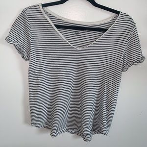 basic striped tee